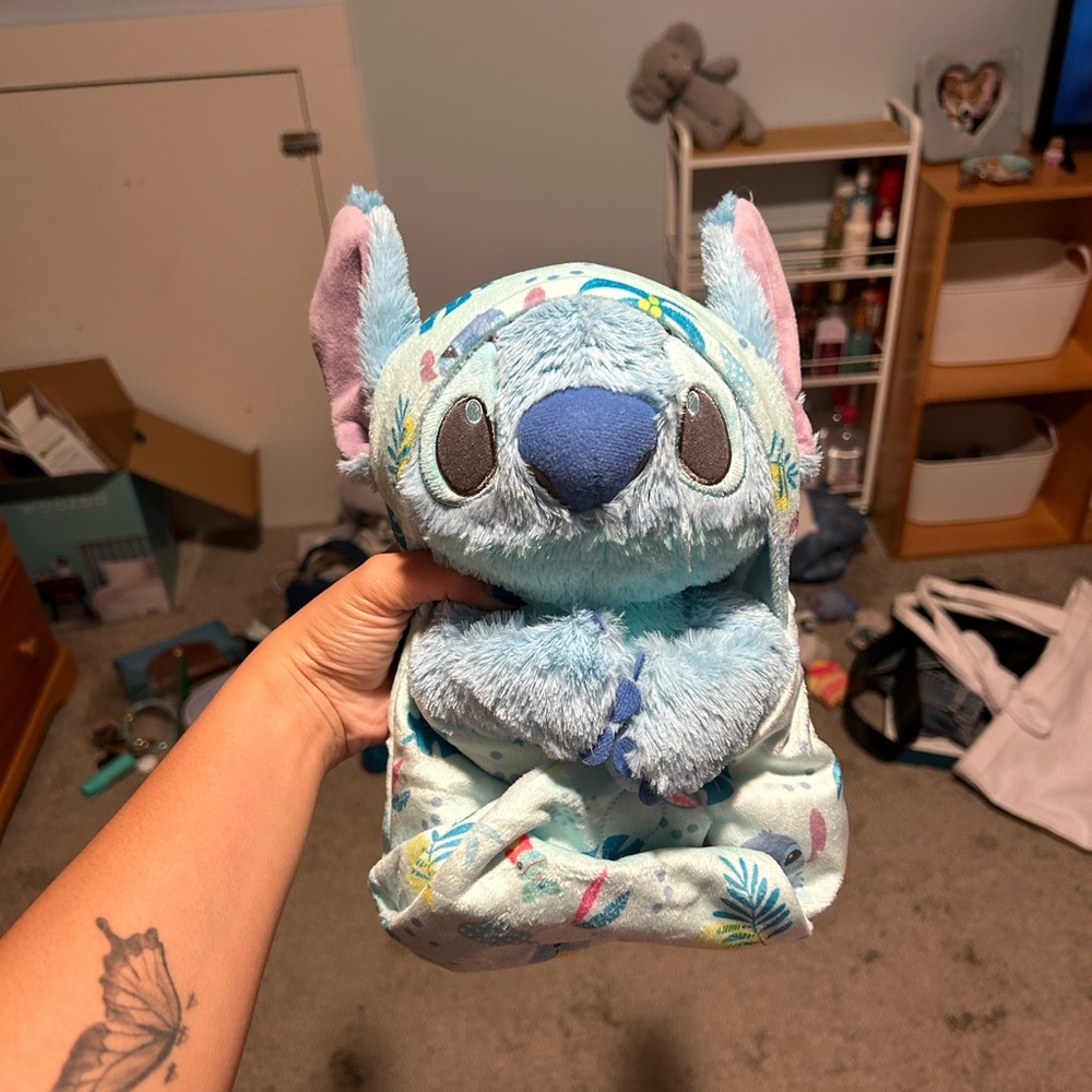 Disney Blue Stitch Stuffed Animal